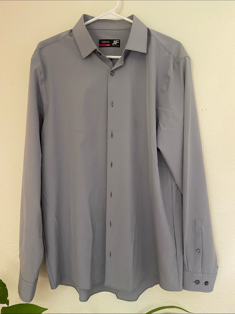 Men's Light Gray Dress Shirt
